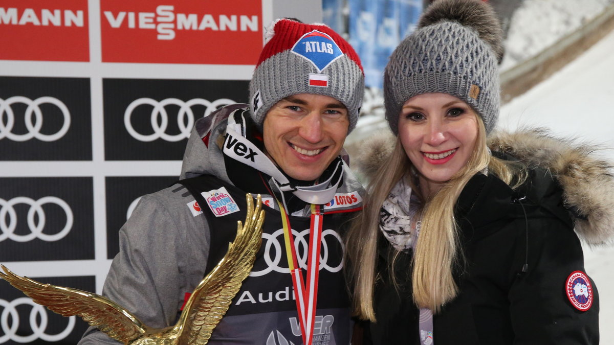 Kamil Stoch i Ewa Bilan-Stoch