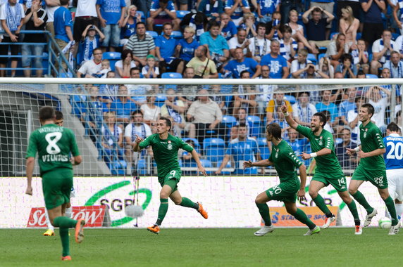 LIGA EUROPY LECH POZNAŃ KONTRA ŻALGIRIS WILNO