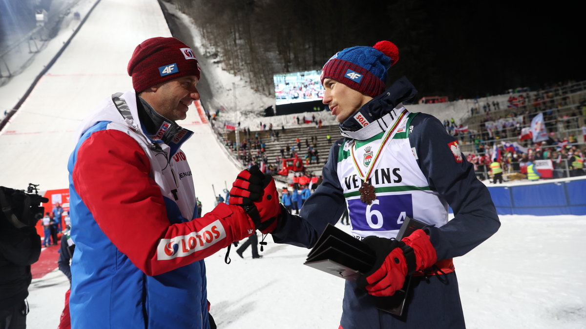 Stefan Horngacher i Kamil Stoch