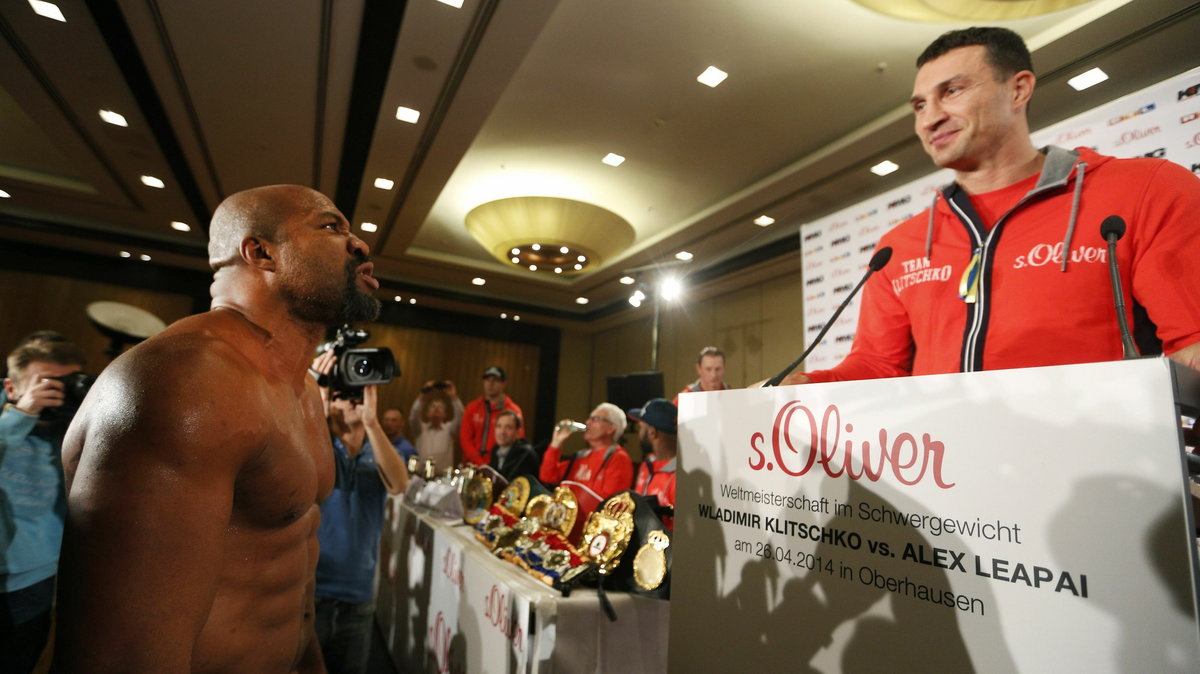 Shannon Briggs i Władimir Kliczko