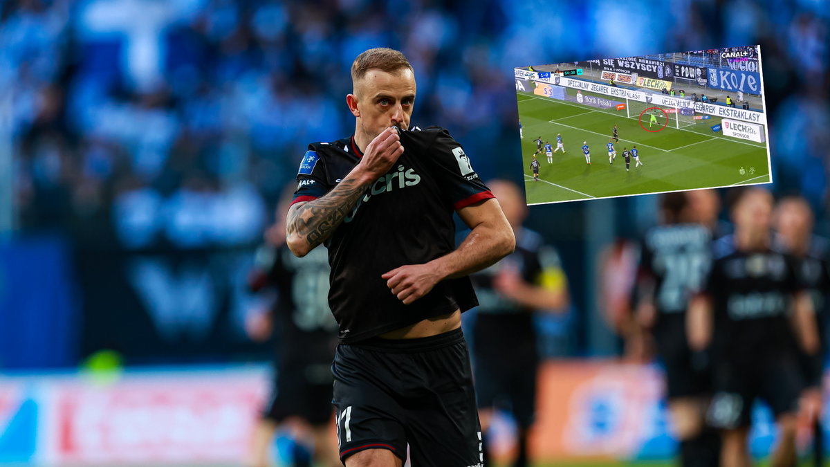 Kamil Grosicki doprowadził do wyrównania w Poznaniu