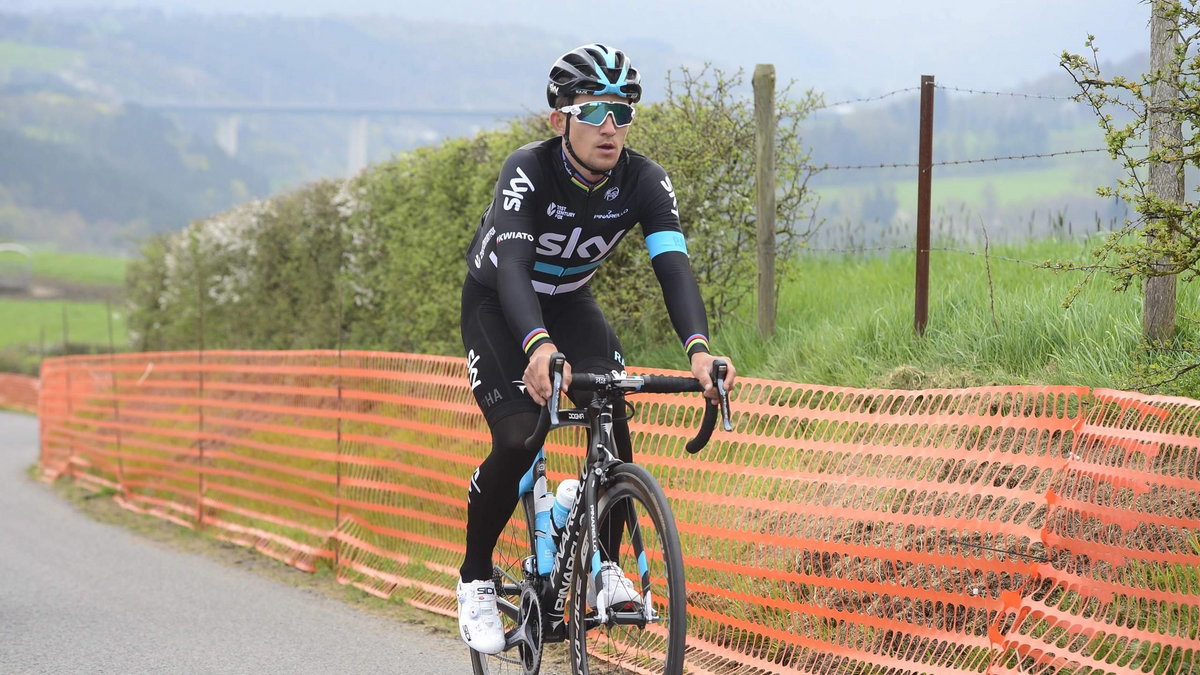 Kwiatkowski i Sky nie boją się zimna w Liège-Bastogne-Liège