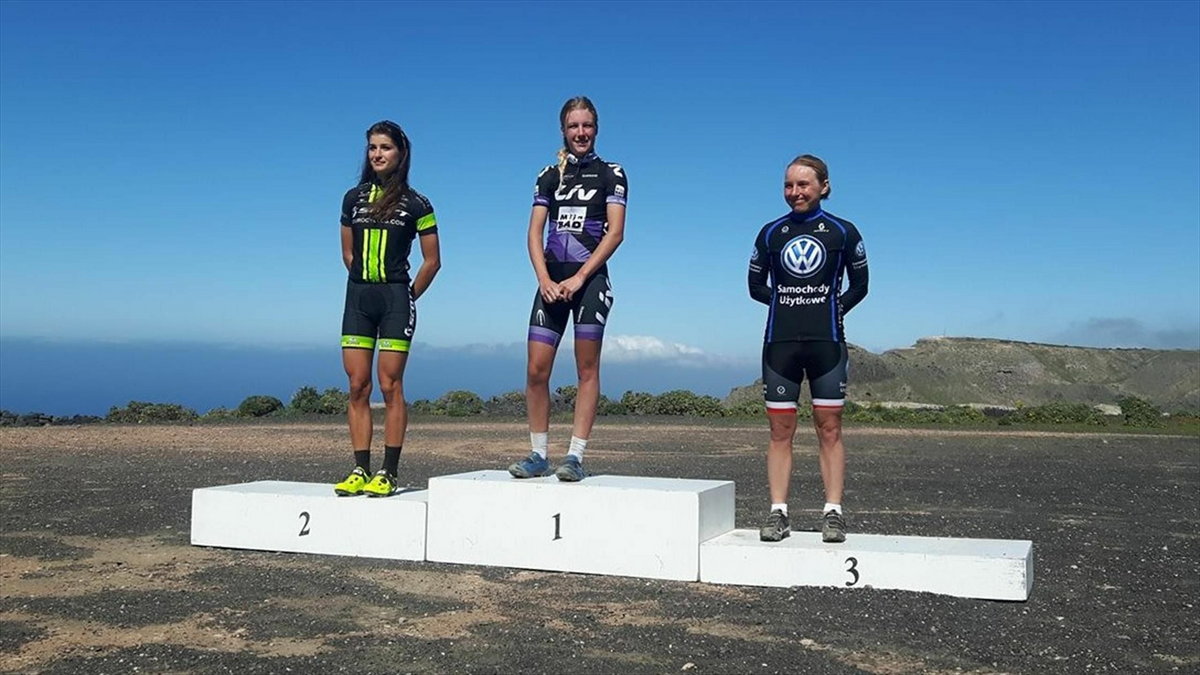 Marlena Droździok trzecia w MTB Race Lanzarote