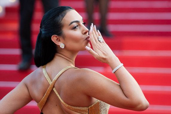 Georgina Rodriguez na festiwalu w Cannes