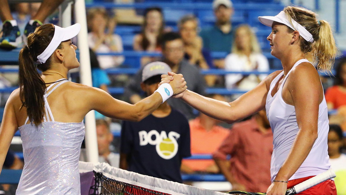 Agnieszka Radwańska i Coco Vandeweghe