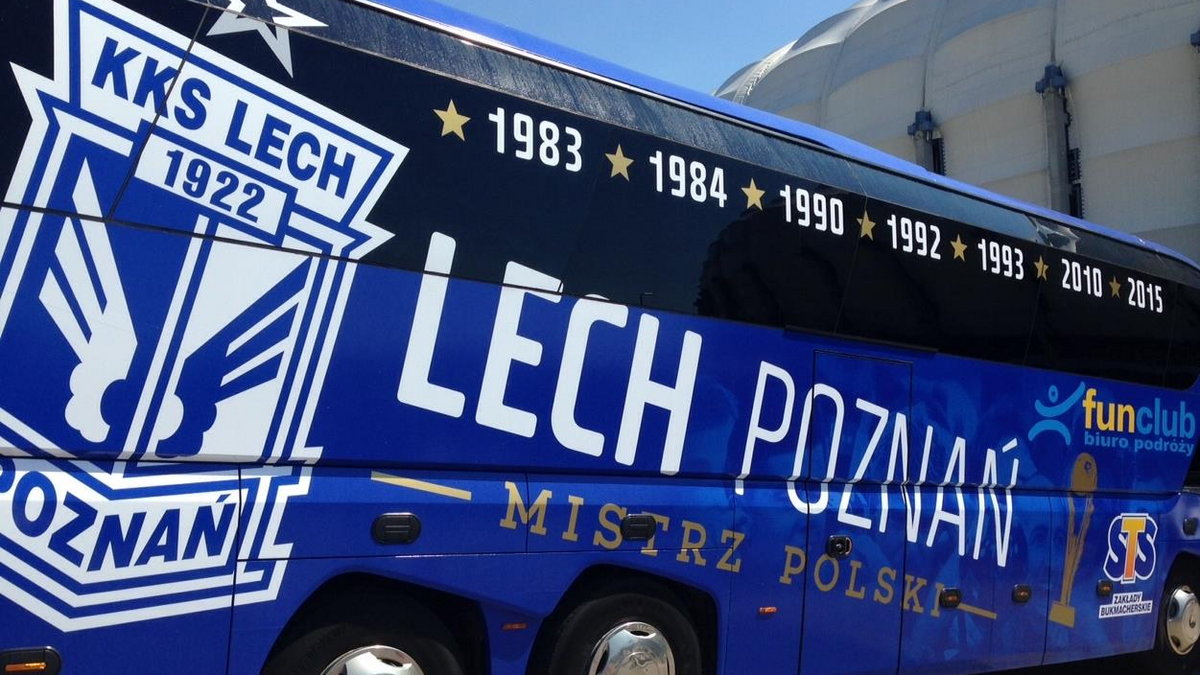 Lech Poznań ma nowy autokar