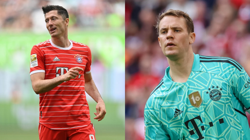 Robert Lewandowski i Manuel Neuer