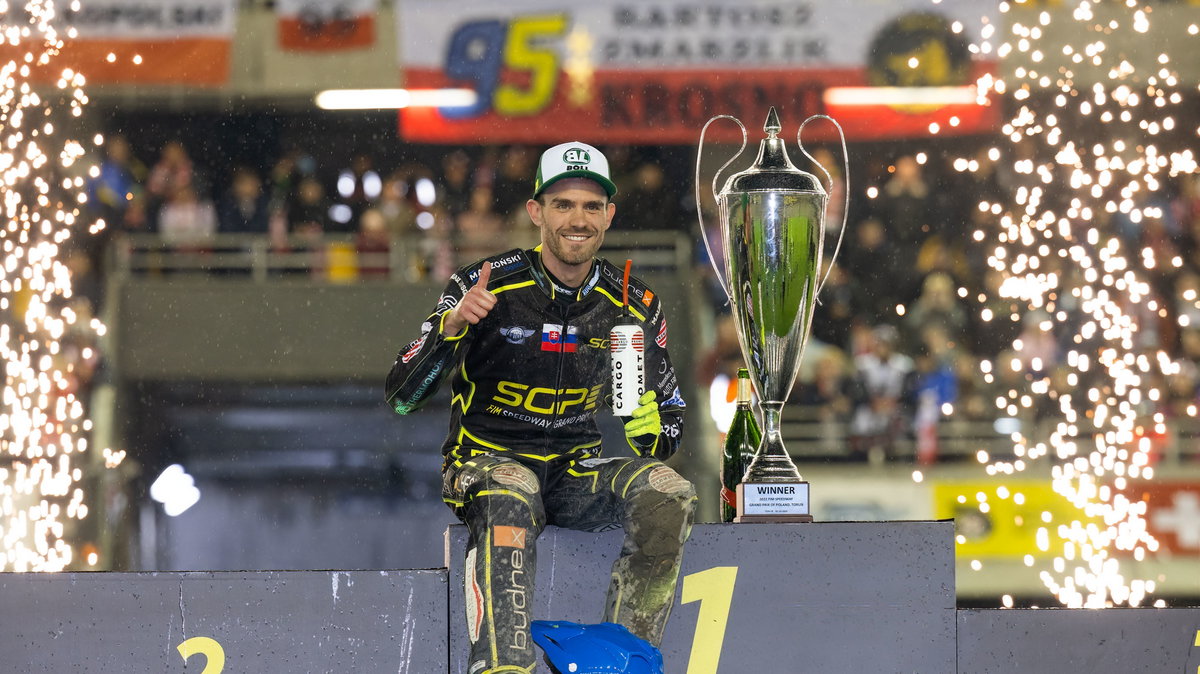 Martin Vaculik po zwycięstwie w GP