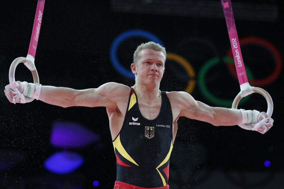 Fabian Hambuchen podczas igrzysk olimpijskich w Londynie