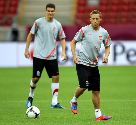 Ostatni trening reprezentacji Polski przed Euro 2012