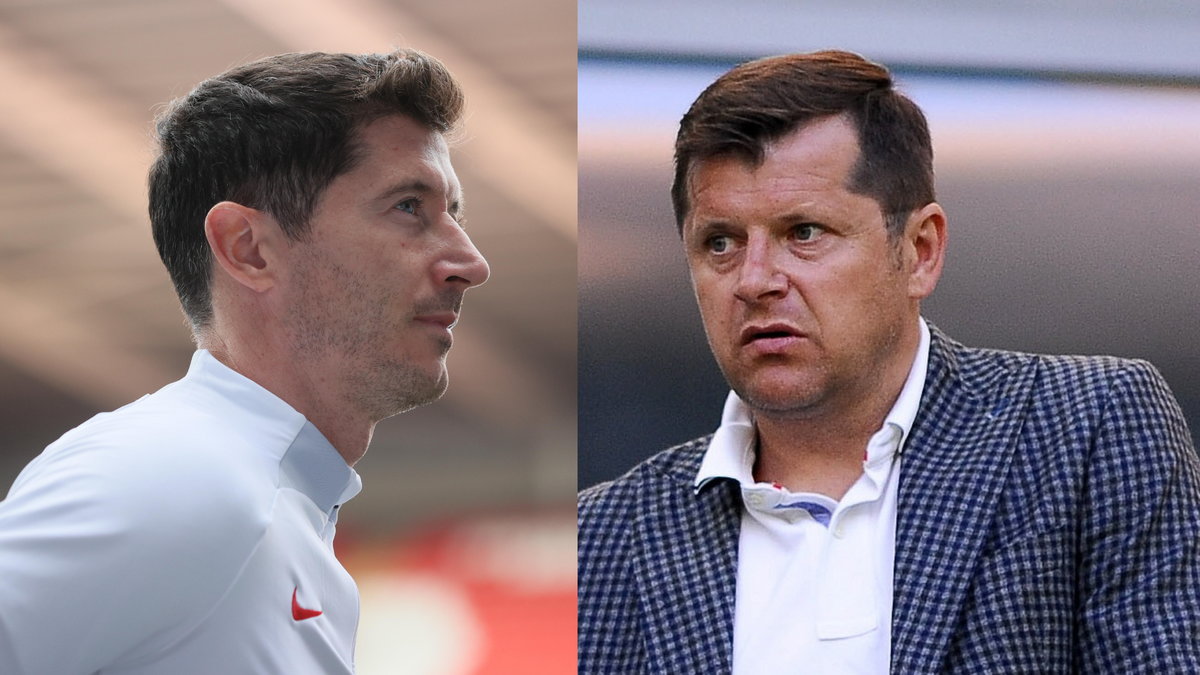 Robert Lewandowski i Cezary Kucharski