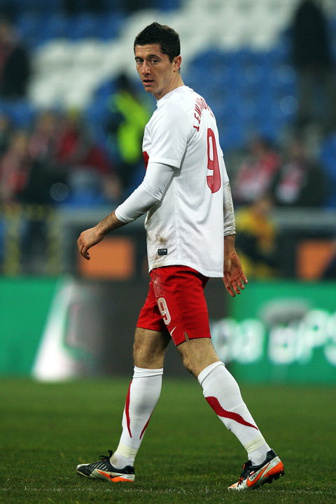 Robert Lewandowski w 2011 roku