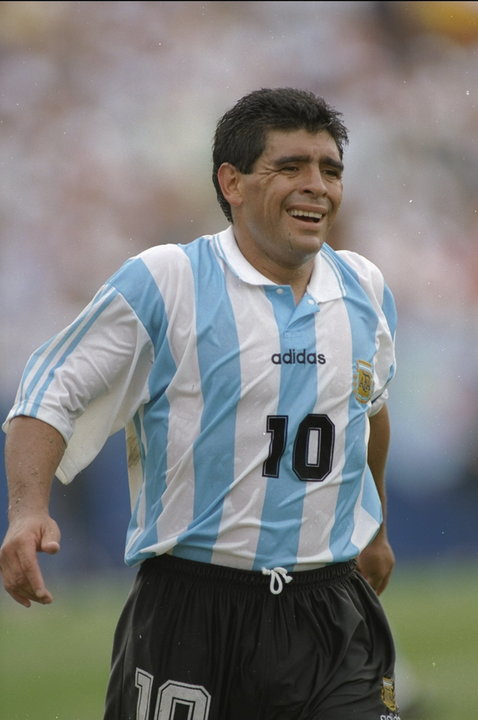 Diego Maradona w 1994 roku