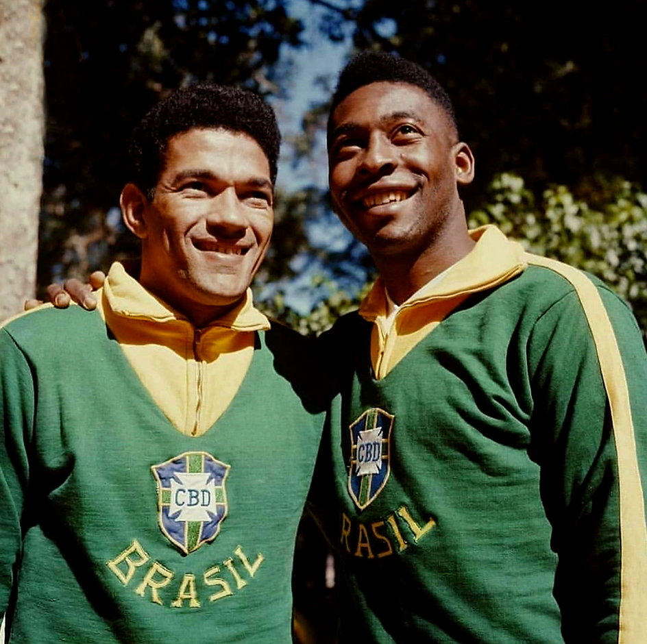 Brazylia nigdy nie przegrała meczu, gdy na boisku znajdowali się Garrincha i Pele