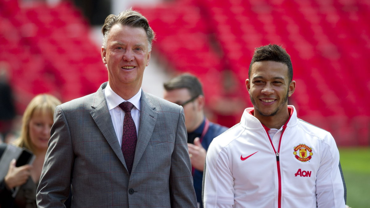 Louis van Gaal i Memphis Depay