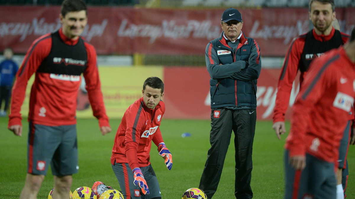 Trening reprezentacji Polski 