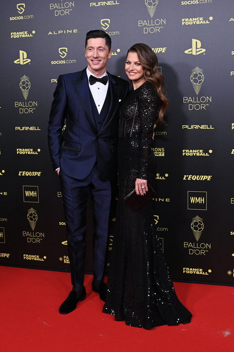 Robert Lewandowski i Anna Lewandowska