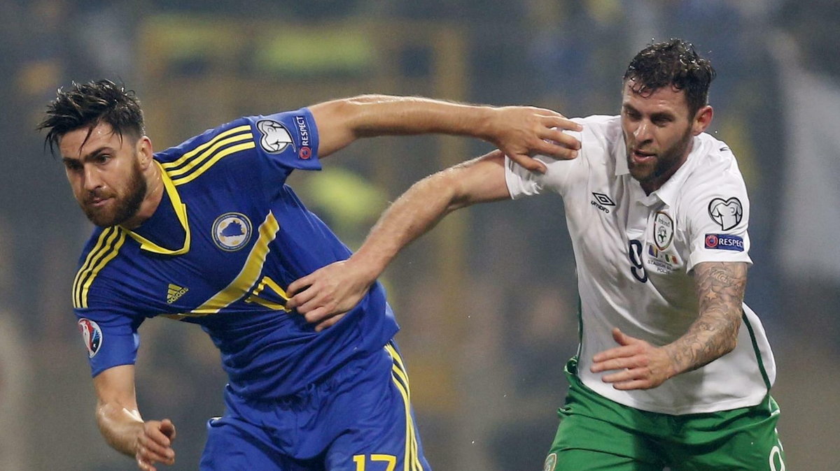 Bośnia Irlandia eliminacje EURO  2016