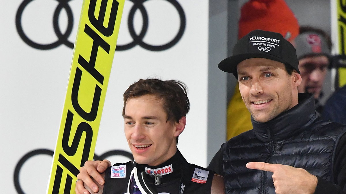 Kamil Stoch i Sven Hannawald