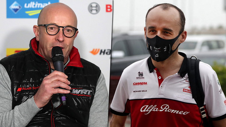 Vincent Vosse i Robert Kubica