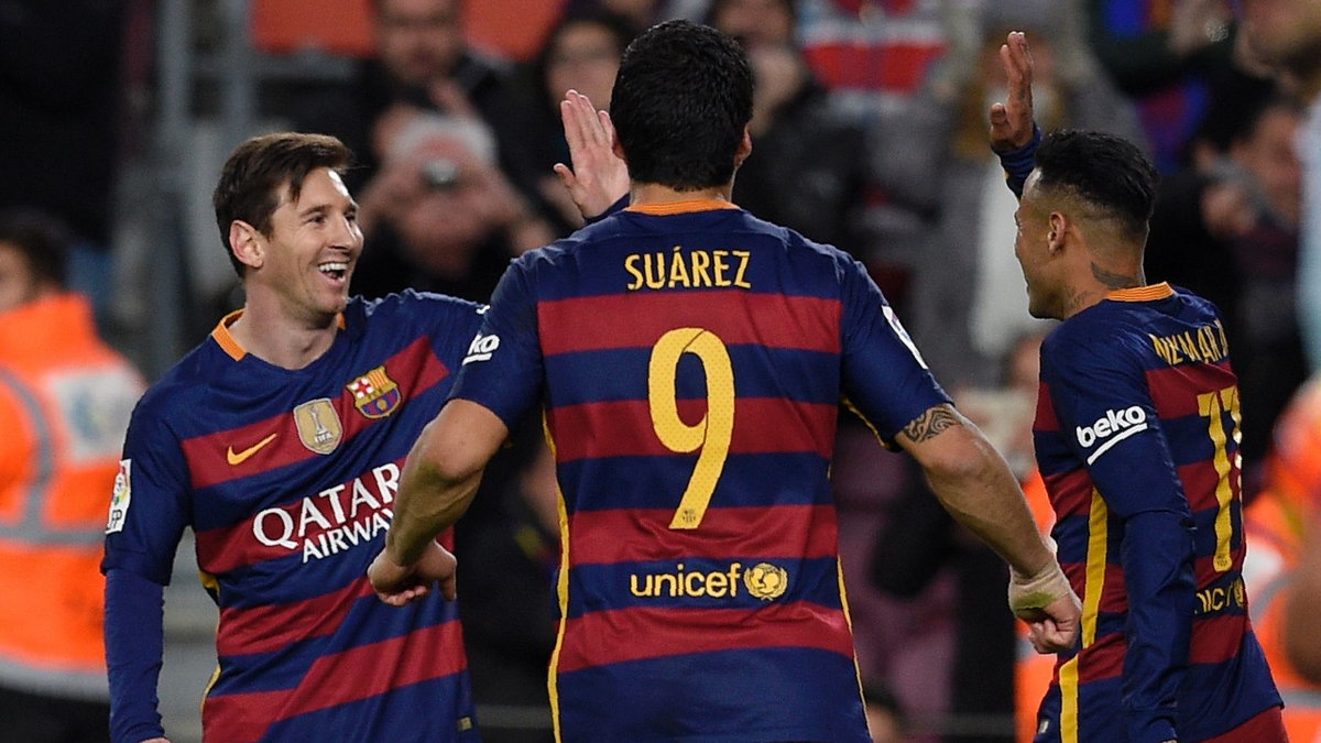 Lionel Messi, Luis Suarez, Neymar