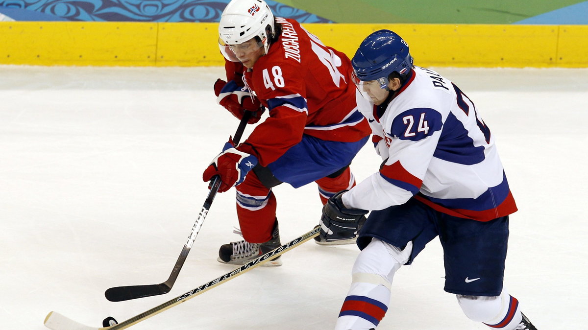 Mats Zuccarello Aasen (L) i Zigmund Palffy (P)