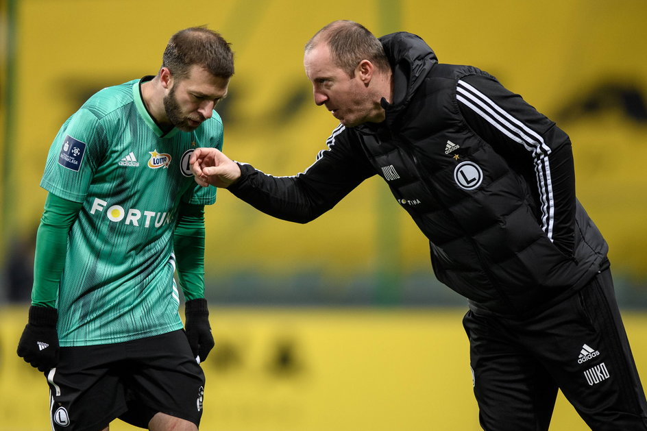 Domagoj Antolić i Aleksandar Vuković (Legia Warszawa)