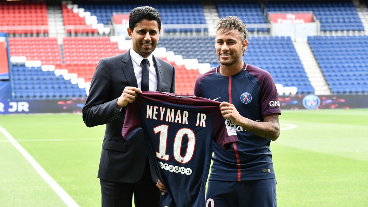 Nasser Al-Khelaifi i Neymar