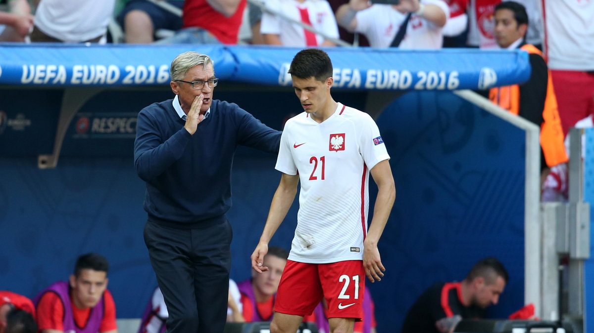 Pilka nozna. Euro 2016. Polska - Irlandia Polnocna. 12.06.2016