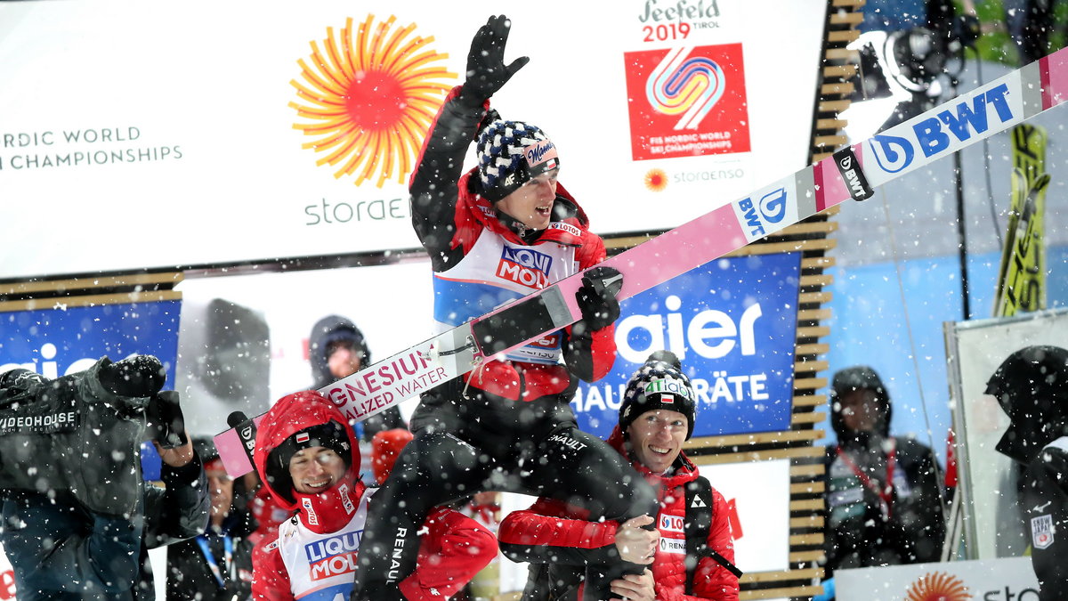 Dawid Kubacki, Kamil Stoch, Stefan Hula