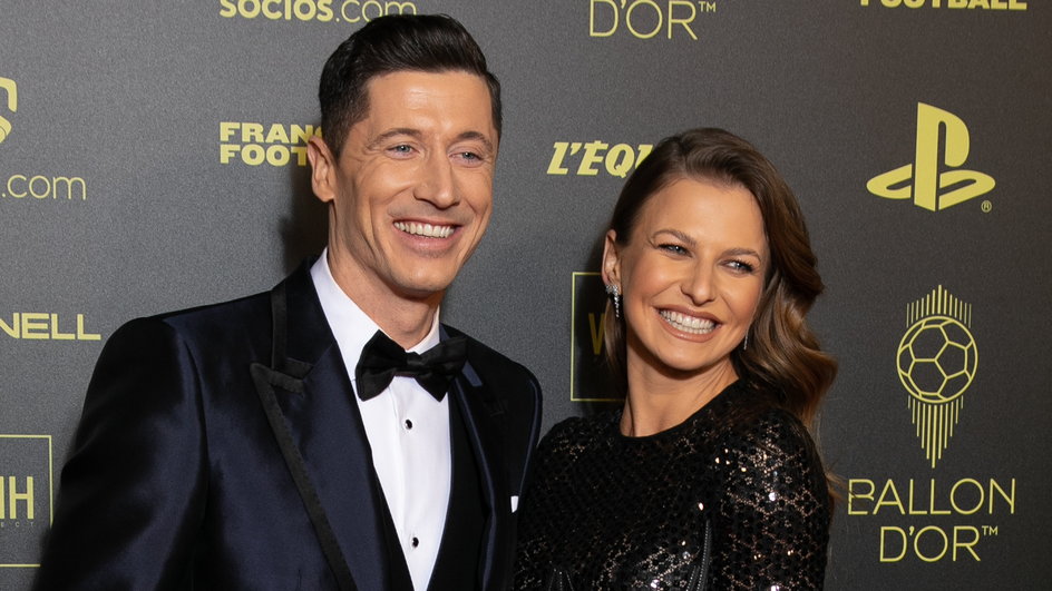 Robert Lewandowski i Anna Lewandowska