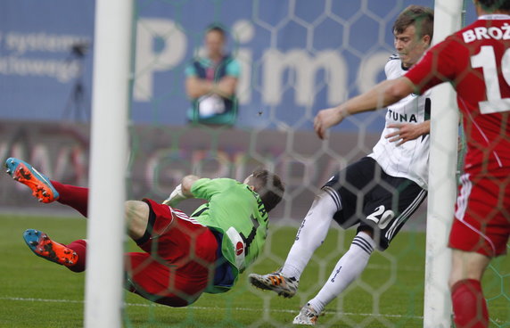 PIŁKA NOŻNA EKSTRAKLASA PIAST GLIWICE LEGIA WARSZAWA (Jakub Szmatuła Jakub Kosecki)