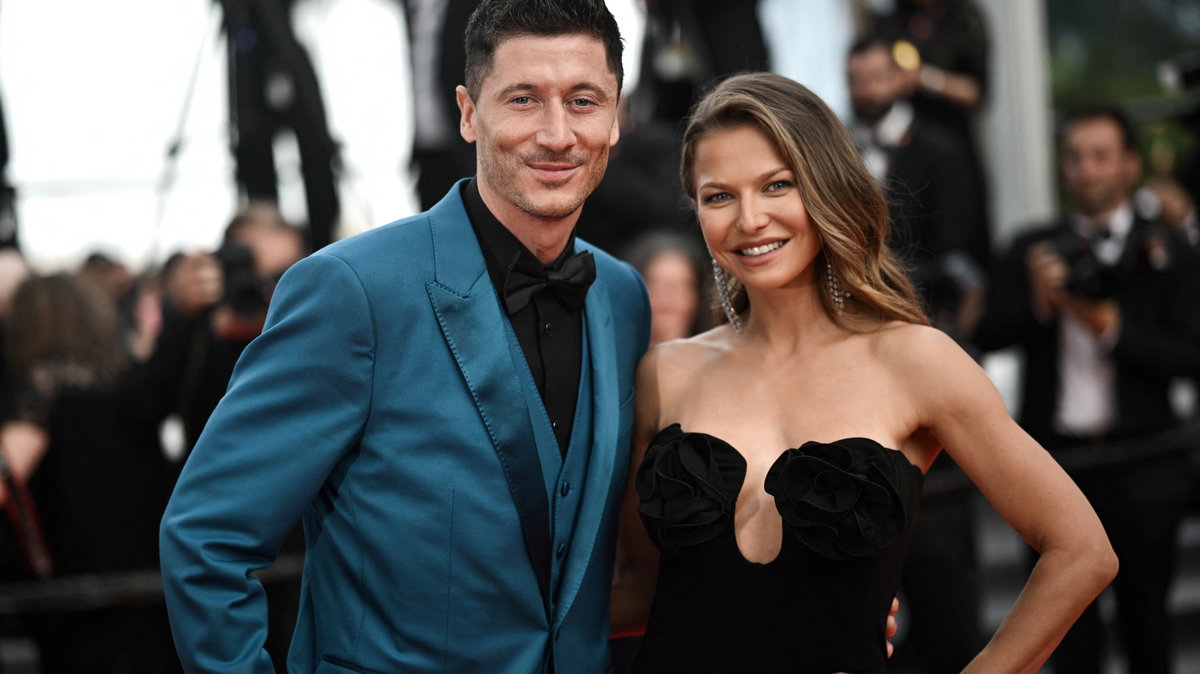 Robert Lewandowski i Anna Lewandowska