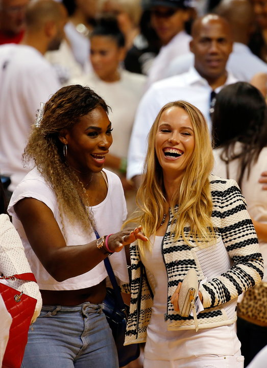 Serena Williams i Caroline Wozniacki