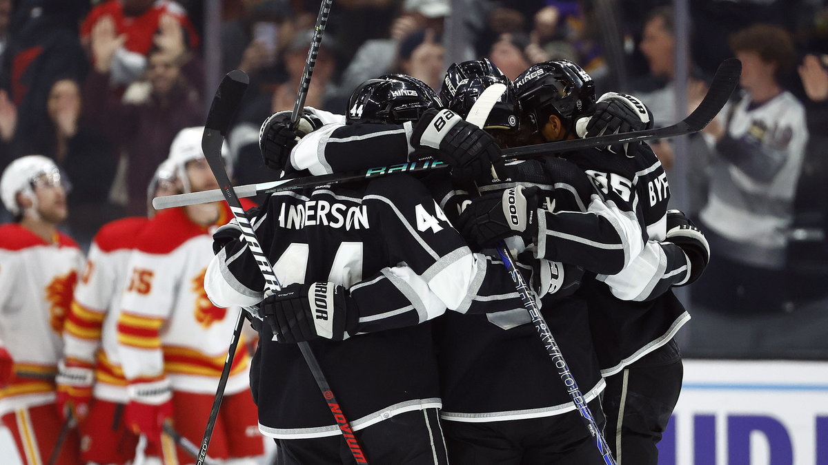 Radość hokeistów Los Angeles Kings