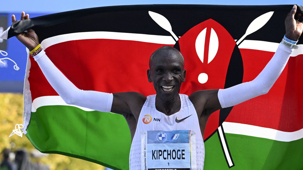 Eliud Kipchoge wygrał w tym roku maratony w Berlinie i Tokio