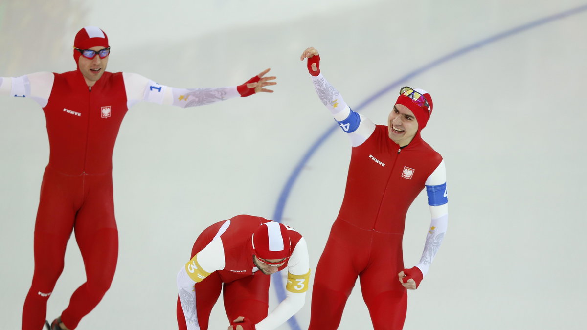 Zbigniew Bródka, Konrad Niedźwiedzki i Jan Szymański