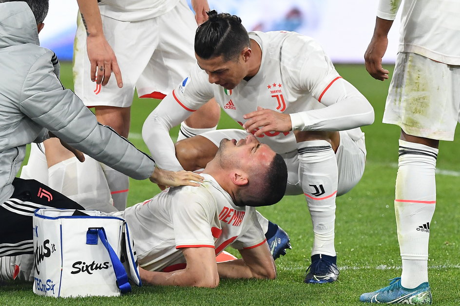 Merih Demiral i Cristiano Ronaldo