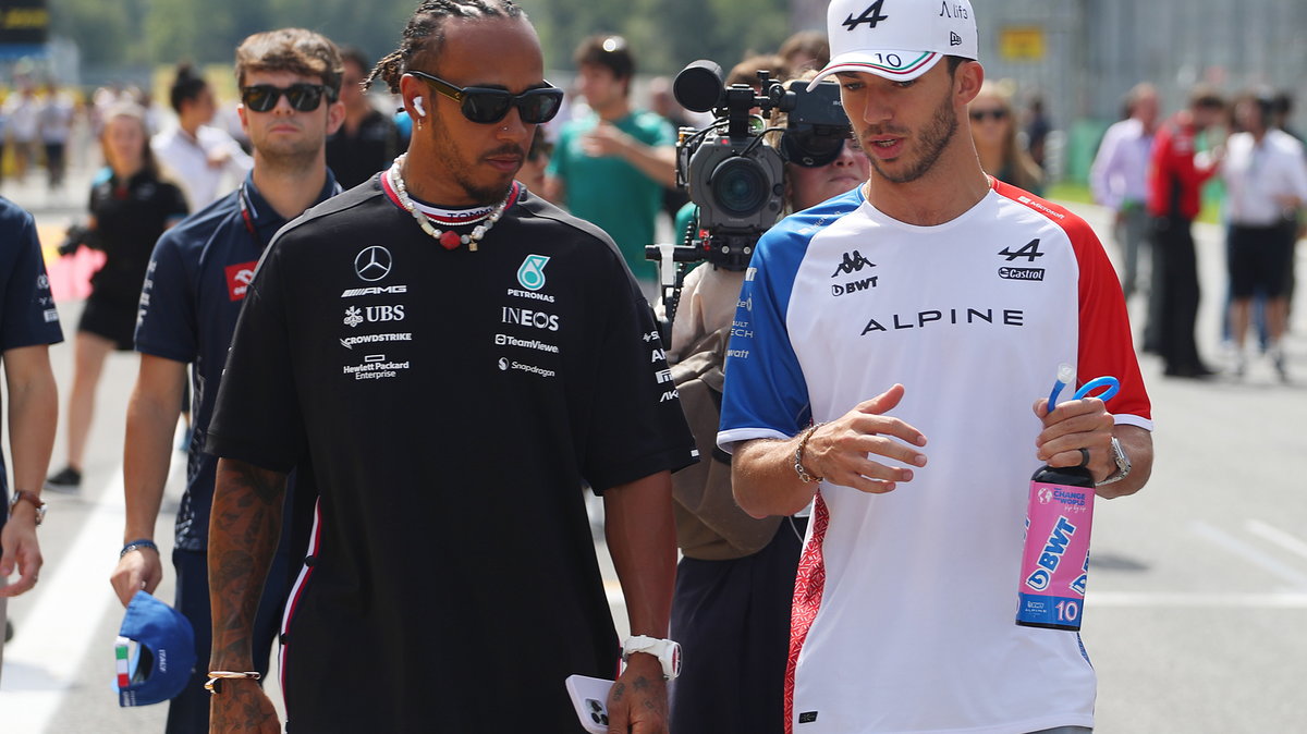 Lewis Hamilton i Pierre Gasly
