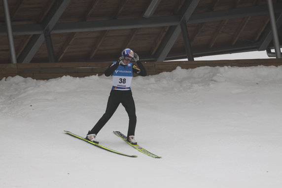 Trening Adama Małysza w Wiśle