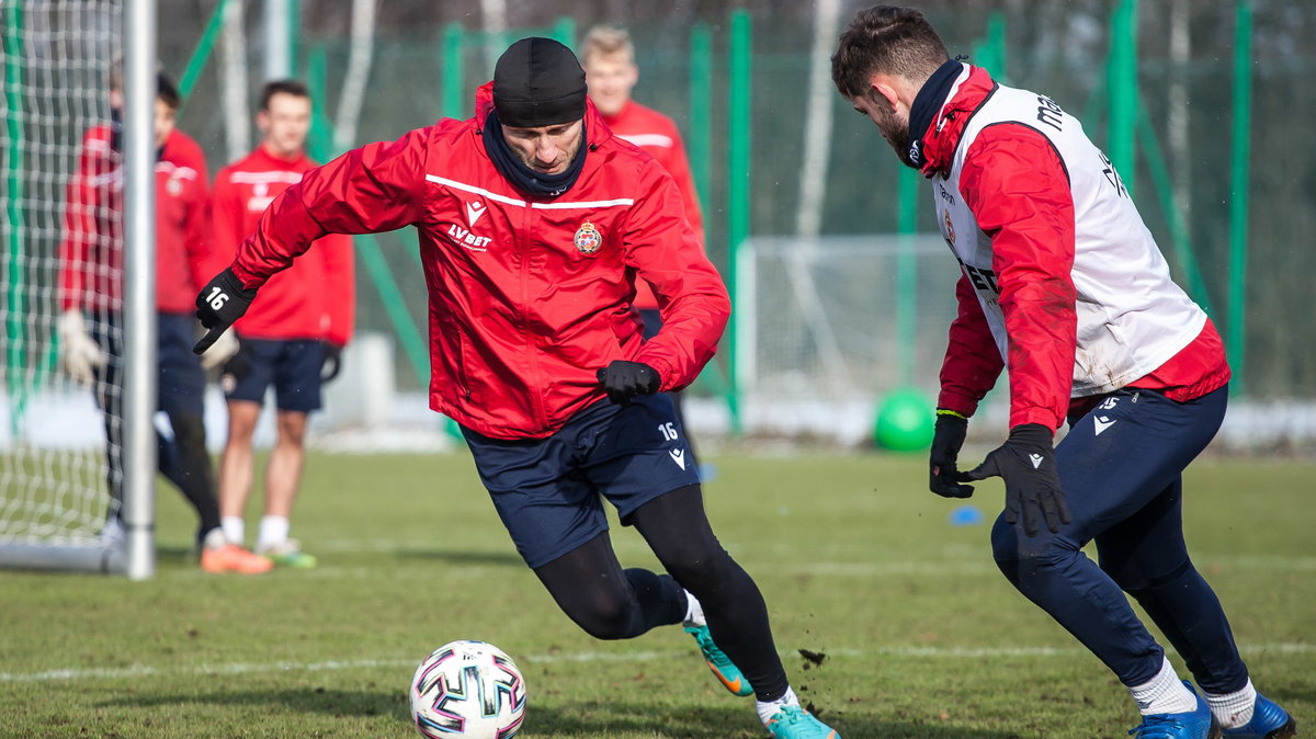 Trening Wisły Kraków