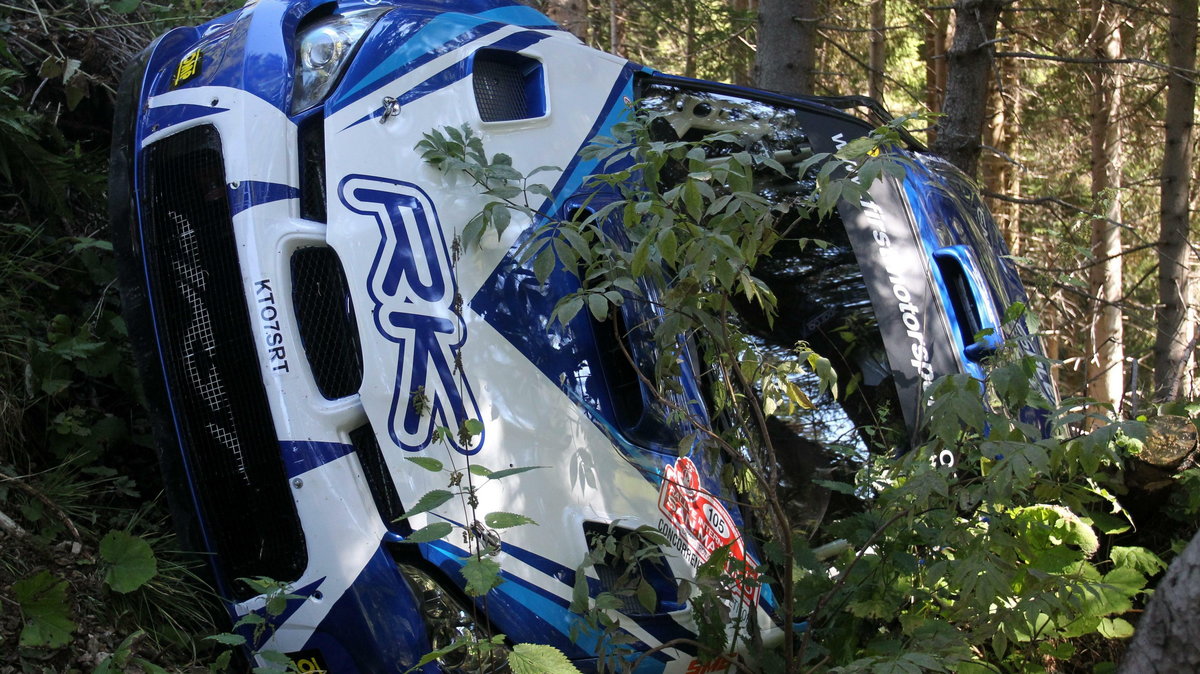 Robert Kubica i pilot Jakub Gerber