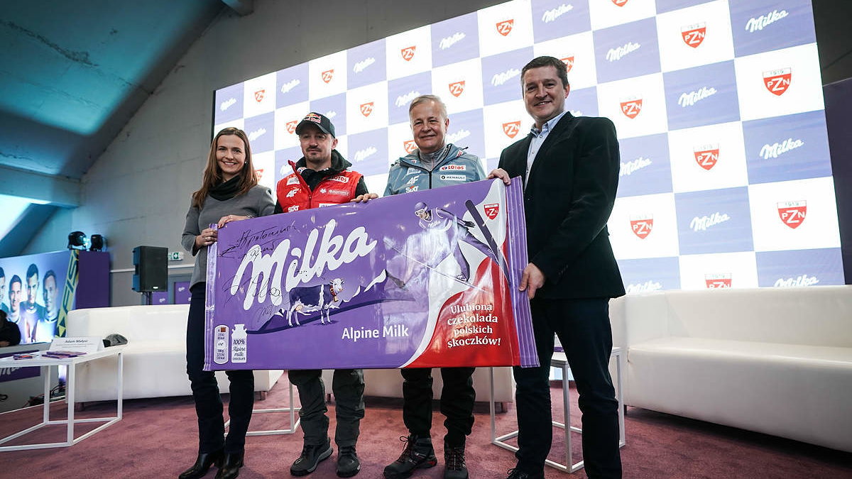 Milka nowym sponsorem kadry polskich skoczków