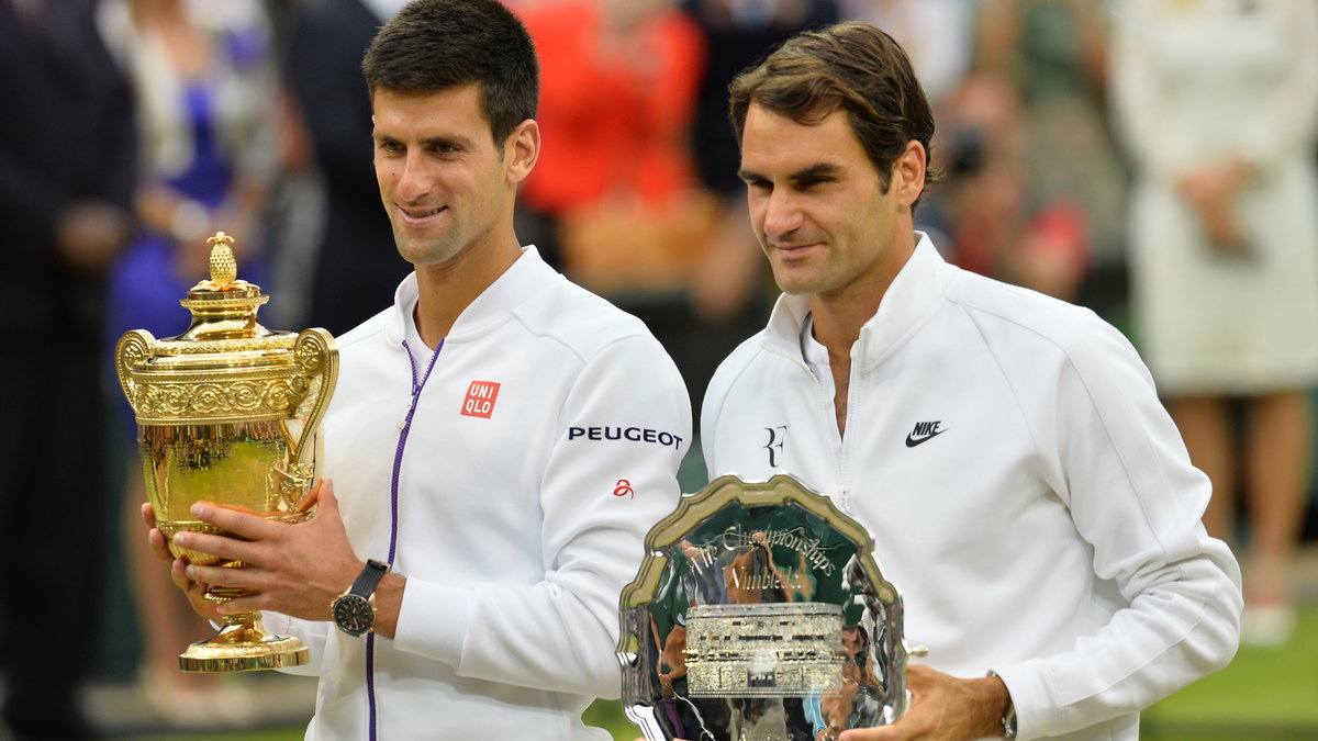 Novak Djoković i Roger Federer