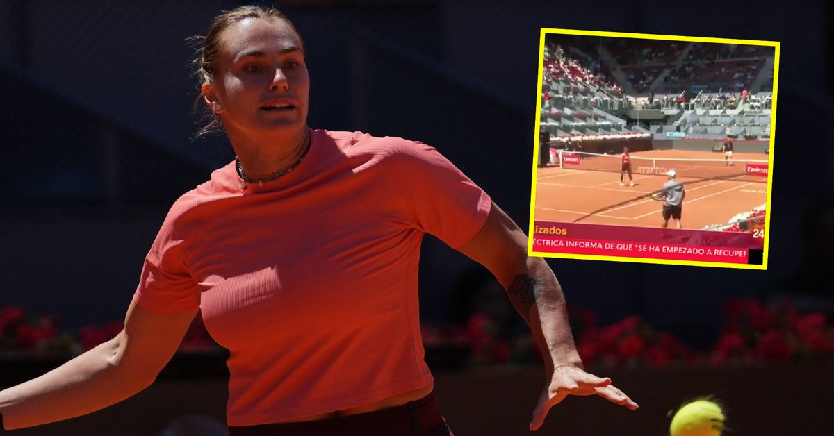 Chaos w Madrycie, Iga Świątek wstrzymana. Oto co zrobiła Aryna Sabalenka