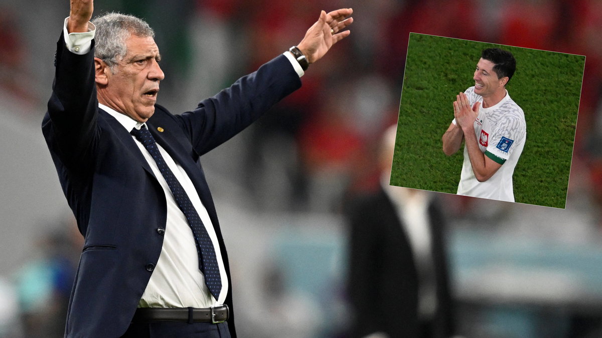 Fernando Santos i Robert Lewandowski