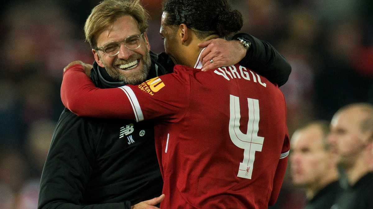 Juergen Klopp i Virgil van Dijk