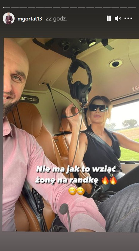 Marcin Gortat i Żaneta Stanisławska