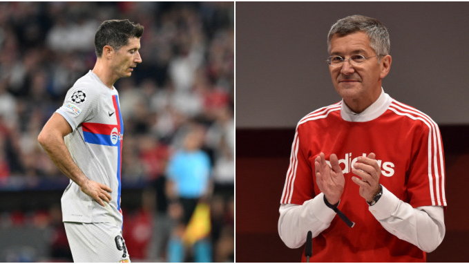 Robert Lewandowski, Herbert Hainer