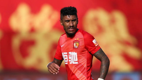 Paulinho w barwach Guangzhou